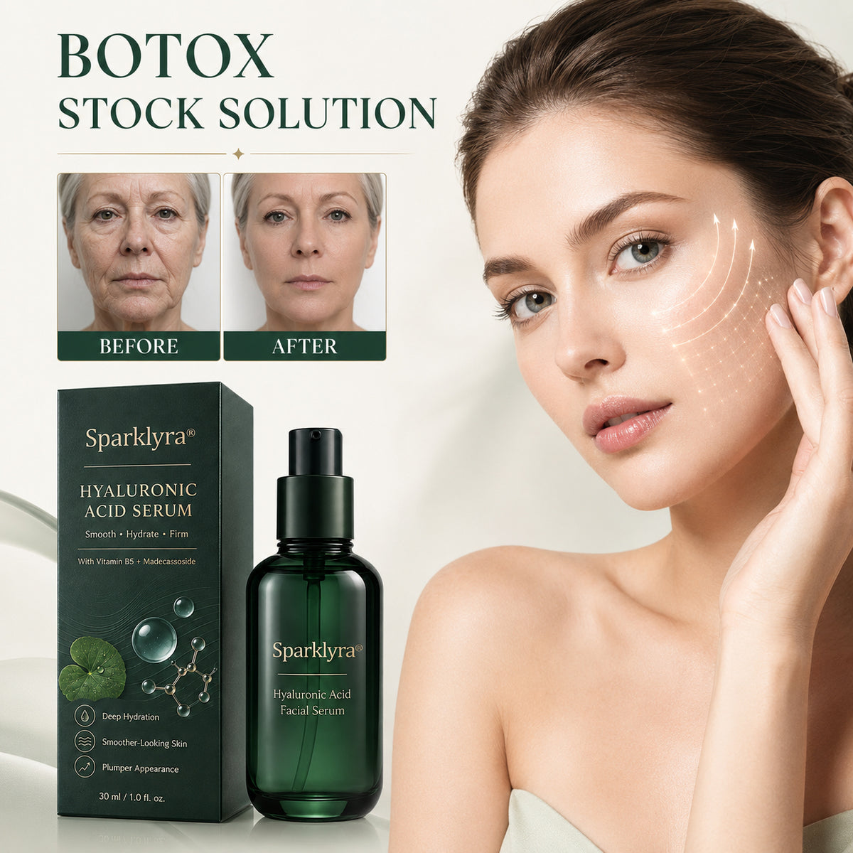 | Last Day Promotion 𝟕𝟎%𝐎𝐅𝐅🌿💝| - 💧Sparklyra® SkinFirming Rejuvenating Serum🔥